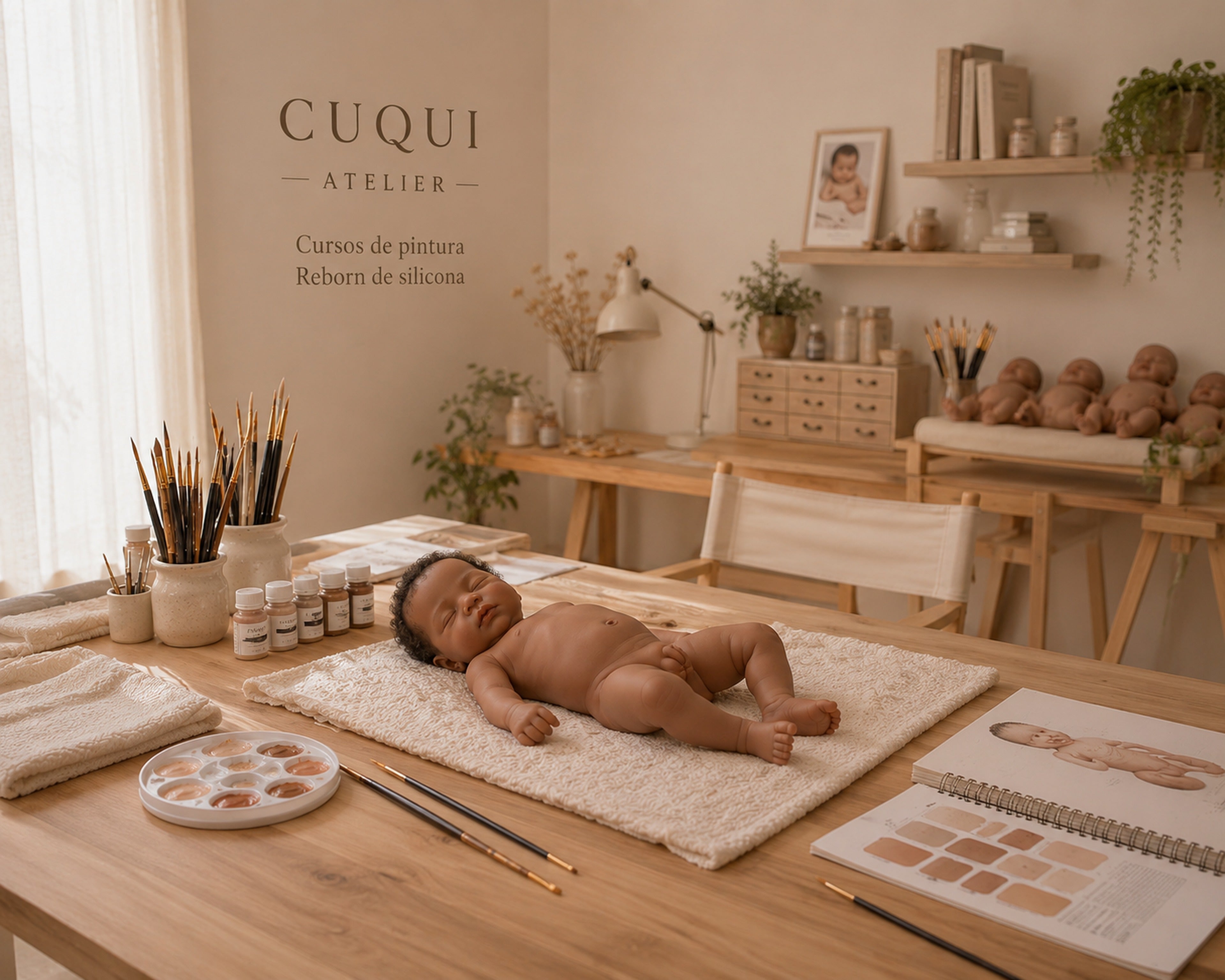 Atelier Cuqui Reborn — Cursos de pintura