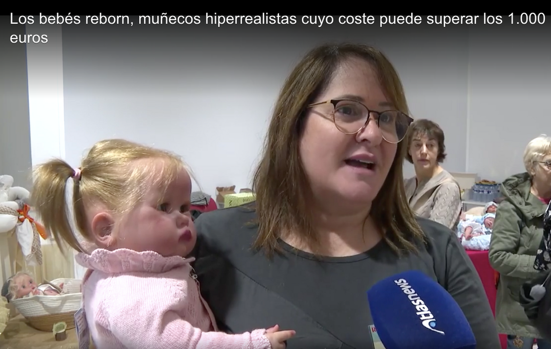 Cuqui Reborn en directo por televisión: nuestro stand llega a Telecinco