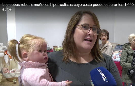 Cuqui Reborn en directo por televisión: nuestro stand llega a Telecinco